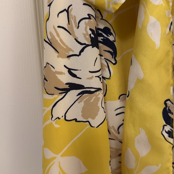 Eliza J Yellow Floral Ruffle Dress - Picture 5 of 12